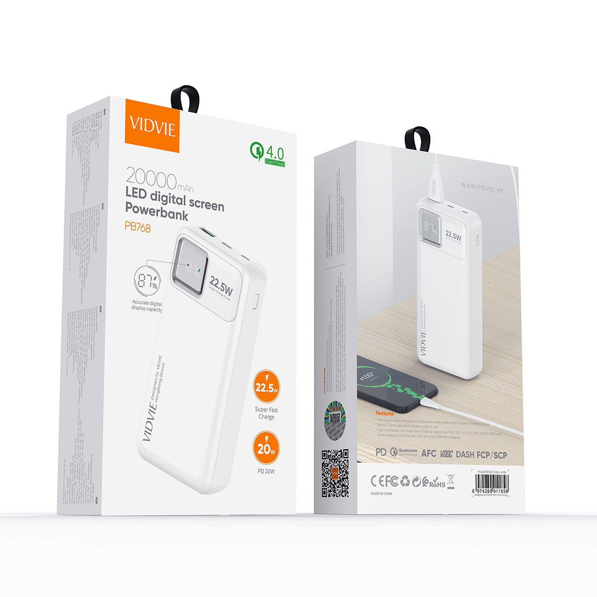 Vidvie PB768 Power Bank 20000mah