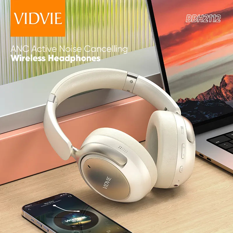 سماعات Vidvie BBH2112 ANC اللاسلكية لإلغاء الضوضاء النشطة