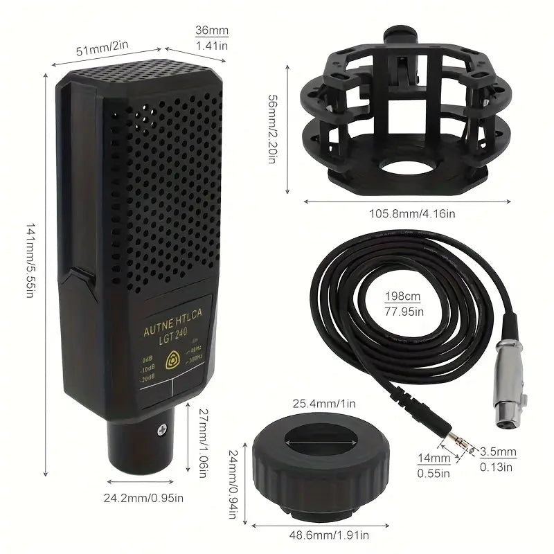 SK2 Portable Audio Mixer With LCT240 MIC Full Set