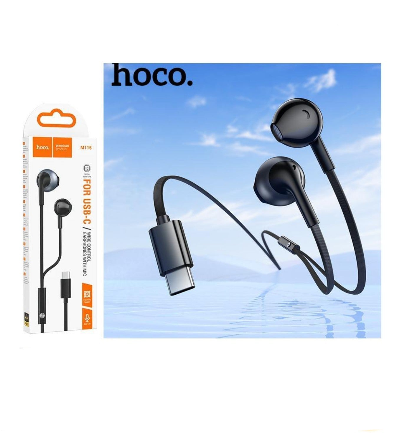 سماعة رأس من نوع C من Hoco M115