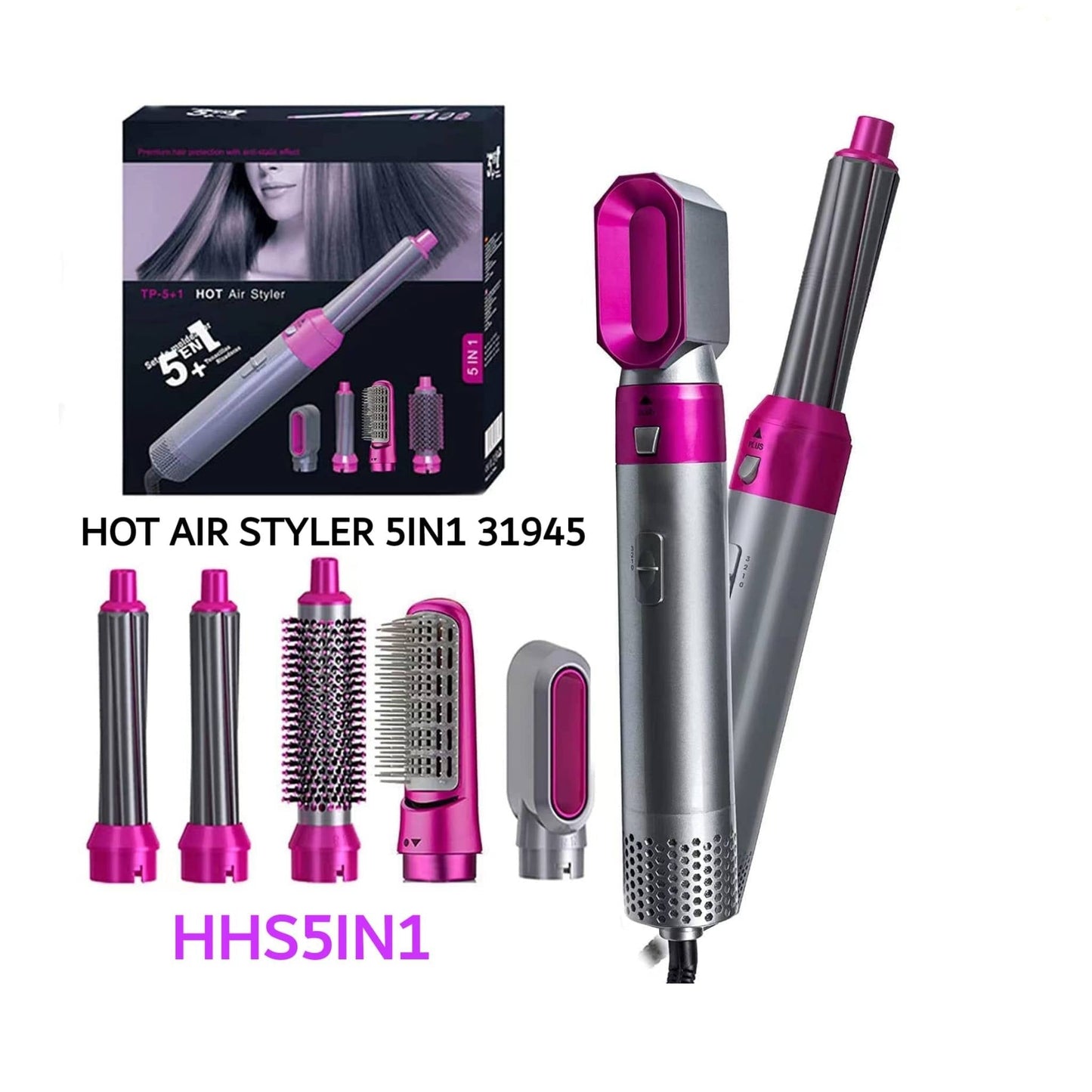 5 In 1 Hair dryer Styler