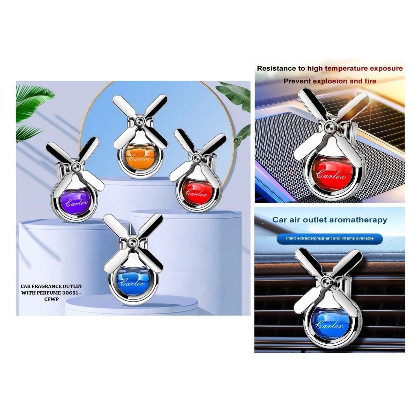 موزع معطر هواء فتحة تهوية السيارة