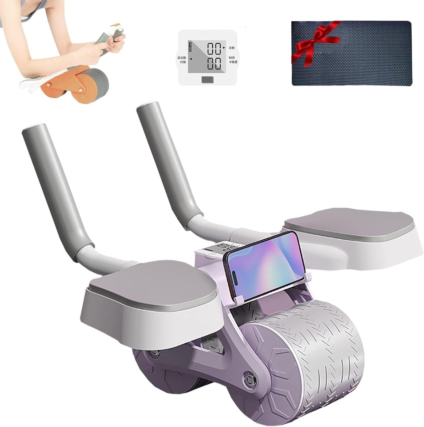 Ab Roller Wheel with Elbow Support