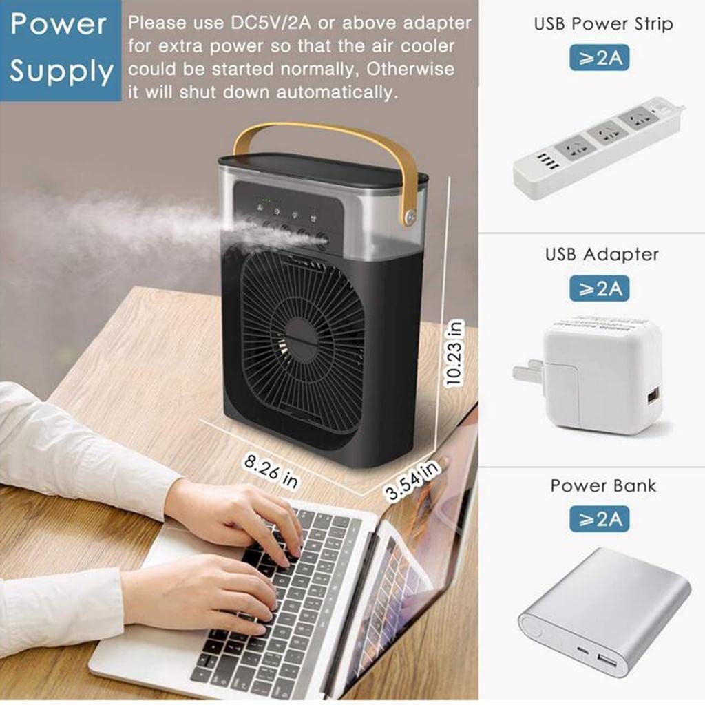Small USB Misting Cooling Fan