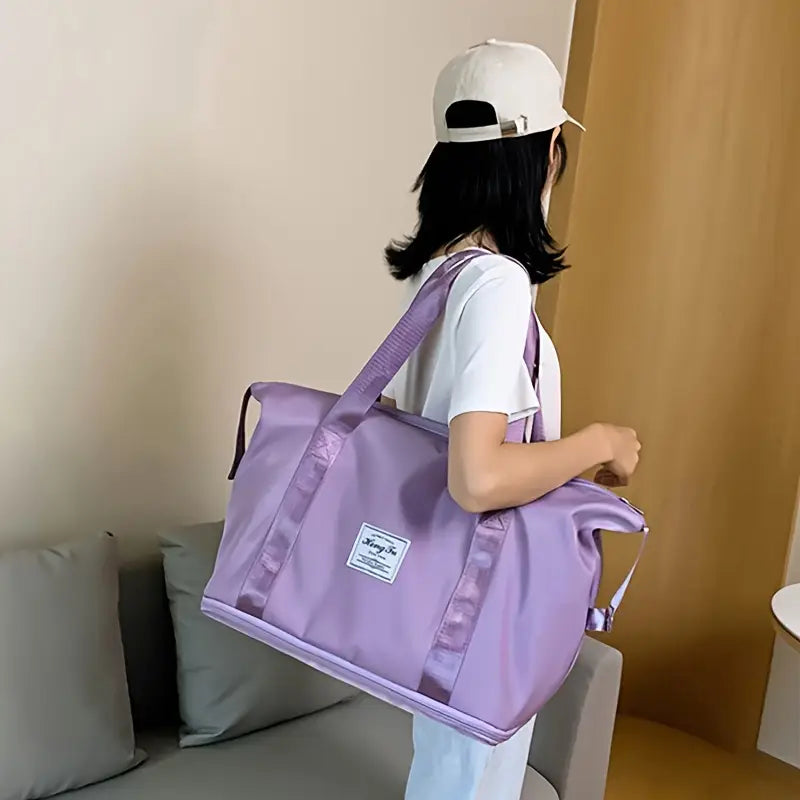 حقيبة سفر فاخرة قابلة للطي والتمديد