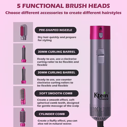 5 In 1 Hair dryer Styler