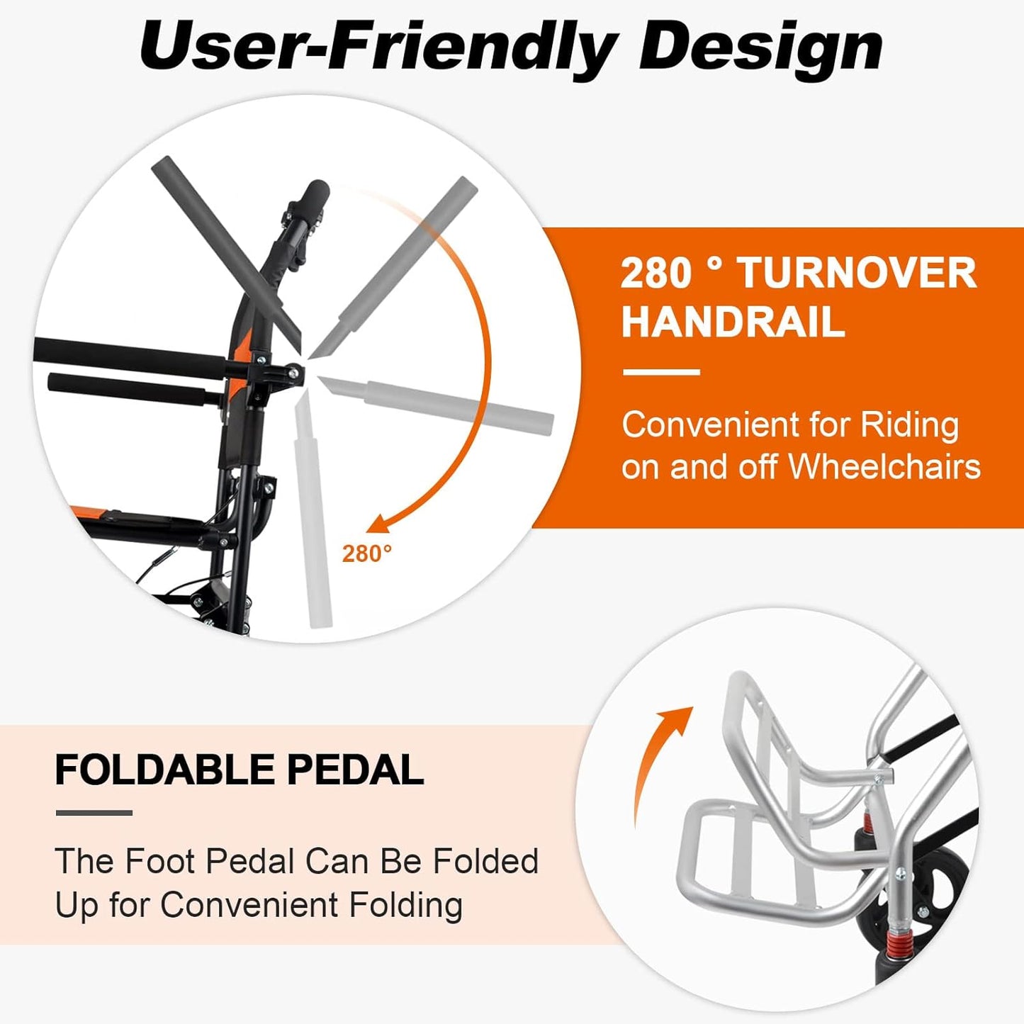 Ultra Light Transport Wheelchairs for Seniors Weight Only 15lbs, Travel Wheelchairs for Adults Lightweight Foldable Support 220lbs
