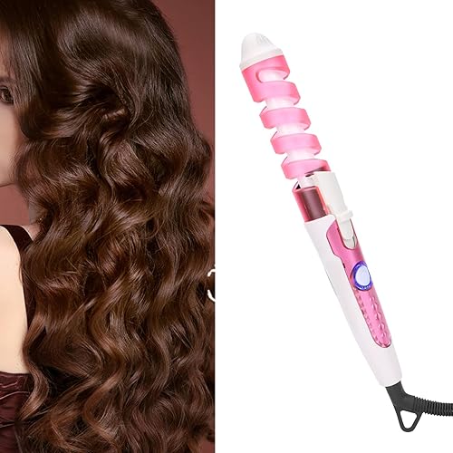 Professional Hair Curler & Hair Straightener Brush Combo