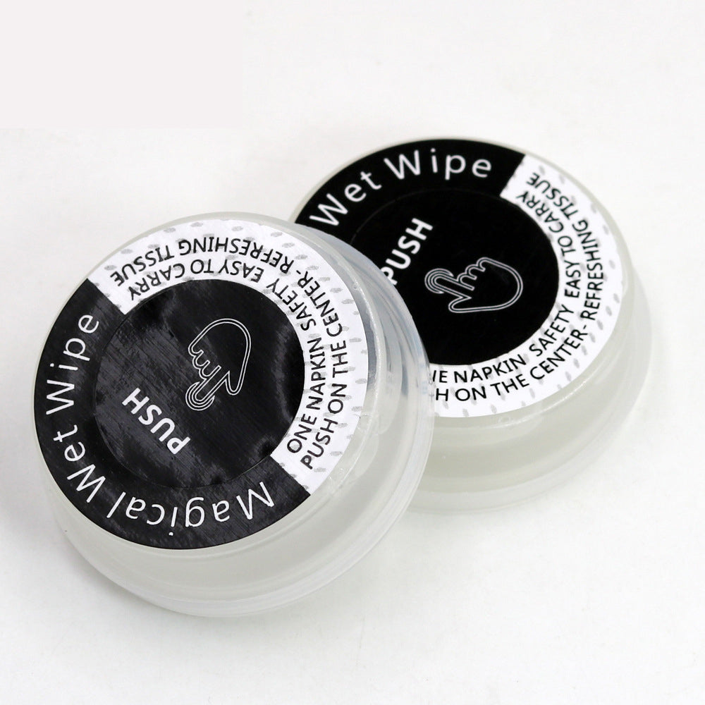 Magical Push Wet Wipes offer single-use convenience for efficient and hygienic cleaning on the go (50 pcs Box)
