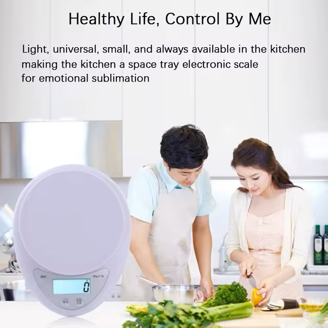 Electronic Kitchen Scale With Container