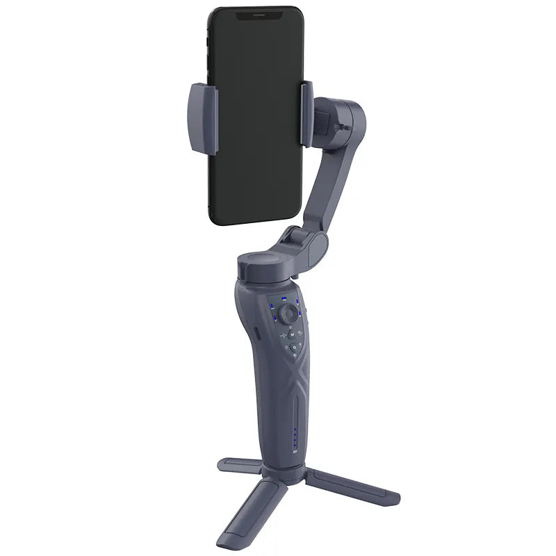 مثبت الهاتف المحمول الجديد F12، مثبت الهاتف المحمول الرقمي، مثبت الهاتف المحمول مع بطارية، 3 محاور لتتبع الوجه والأشياء