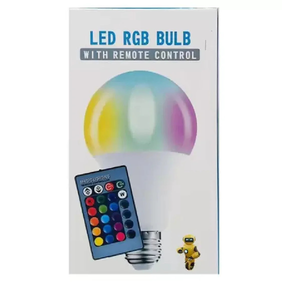 A60 / A65 Led RGB Bulb With Remote