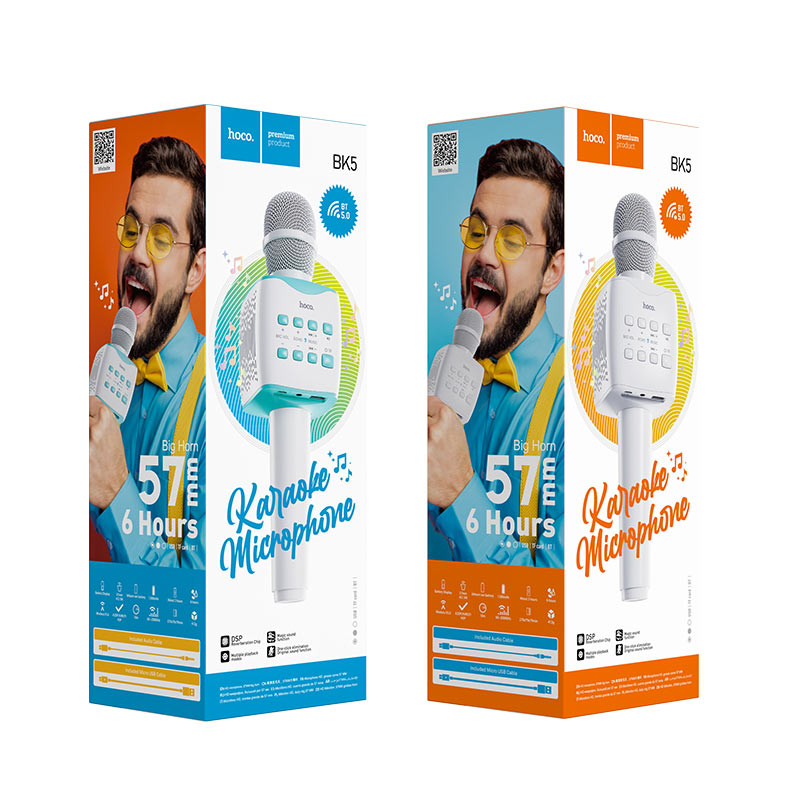 Microphone BK5 Cantando Wireless karaoke Mic