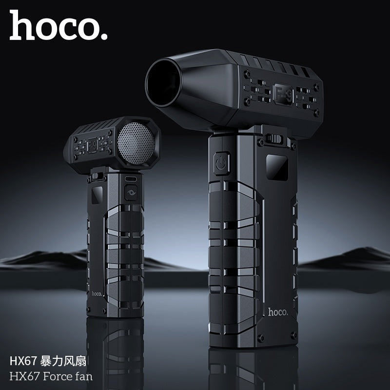 Hoco HX67 Ultra-High Speed Portable Fan 80,000 RPM Power