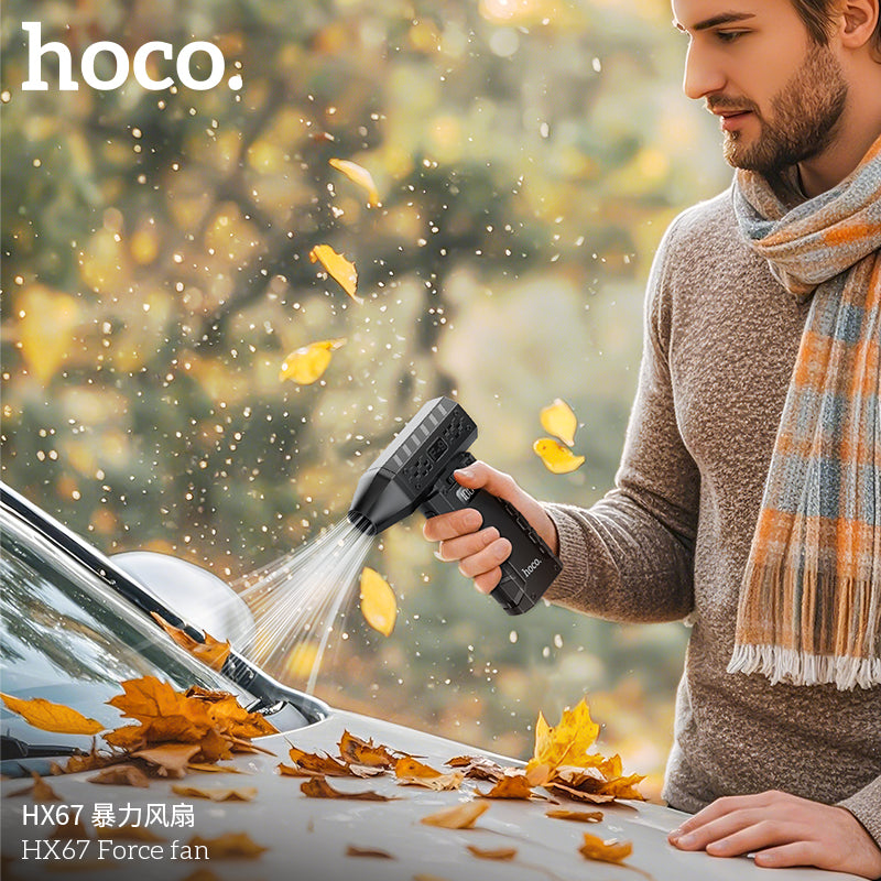 Hoco HX67 Ultra-High Speed Portable Fan 80,000 RPM Power