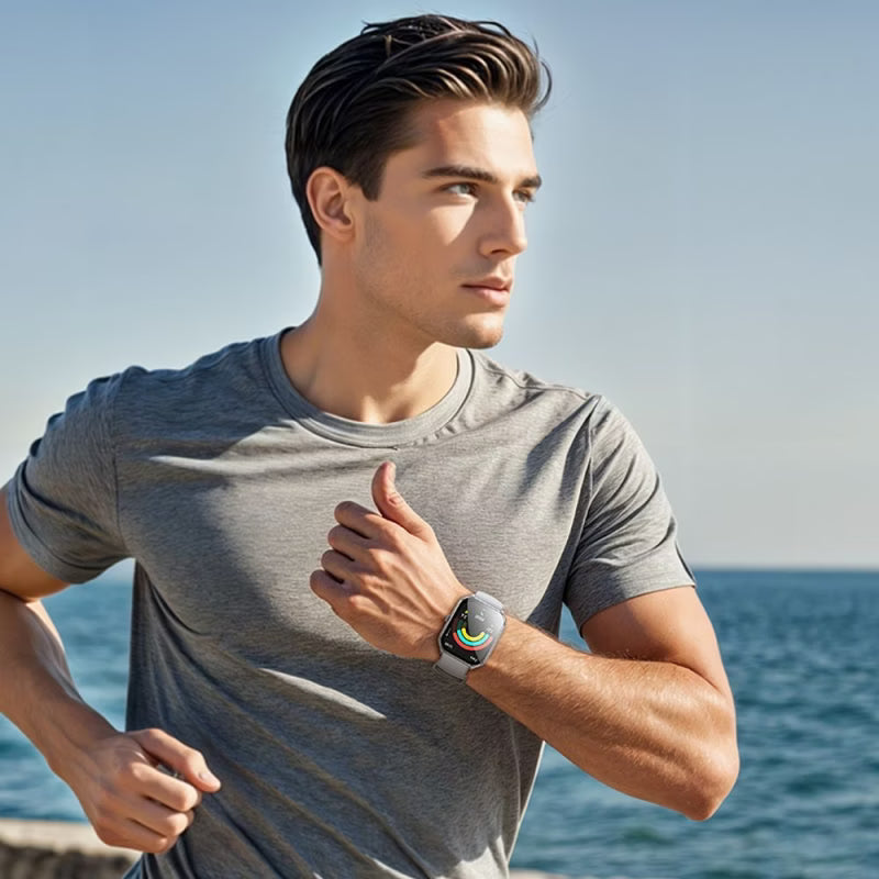 HOCO Y28 AMOLED Smart sports Ultra Thin watch(call version)
