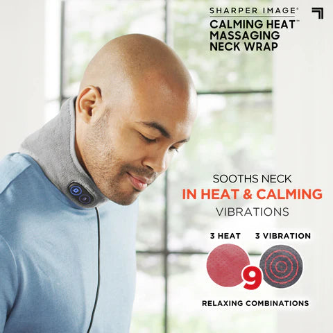 Calming Heat Massaging Neck Wrap