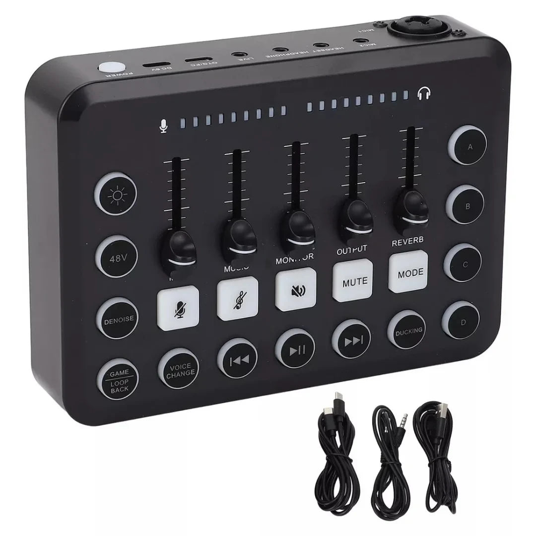 F11 Live Sound Card Mixer