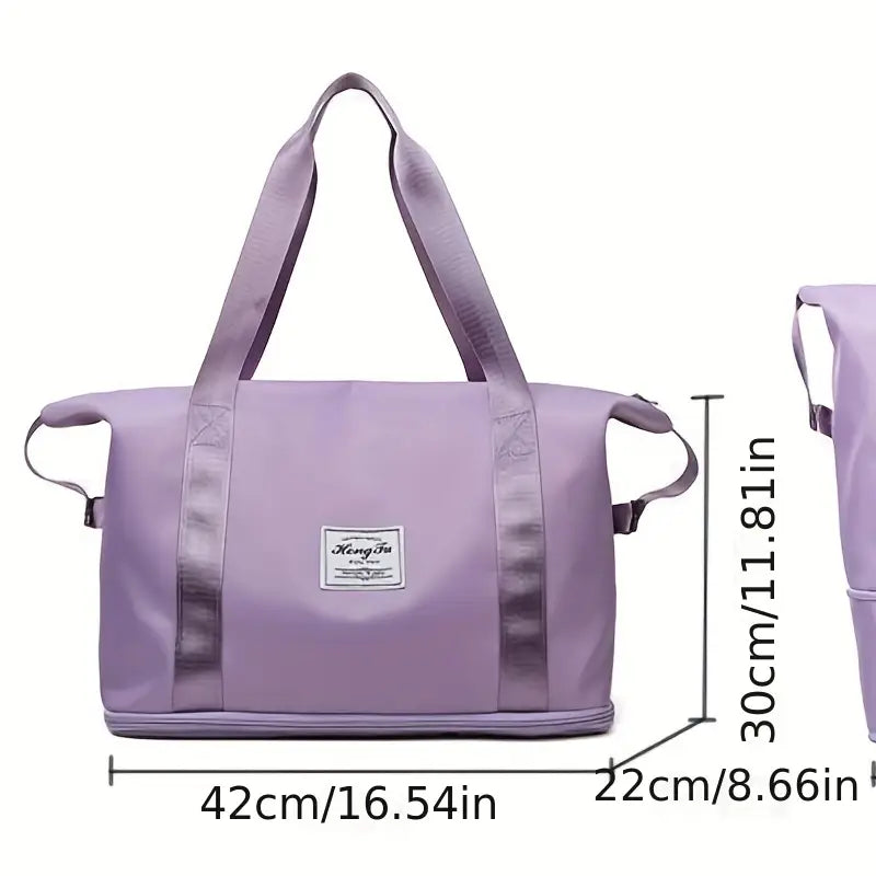 حقيبة سفر فاخرة قابلة للطي والتمديد