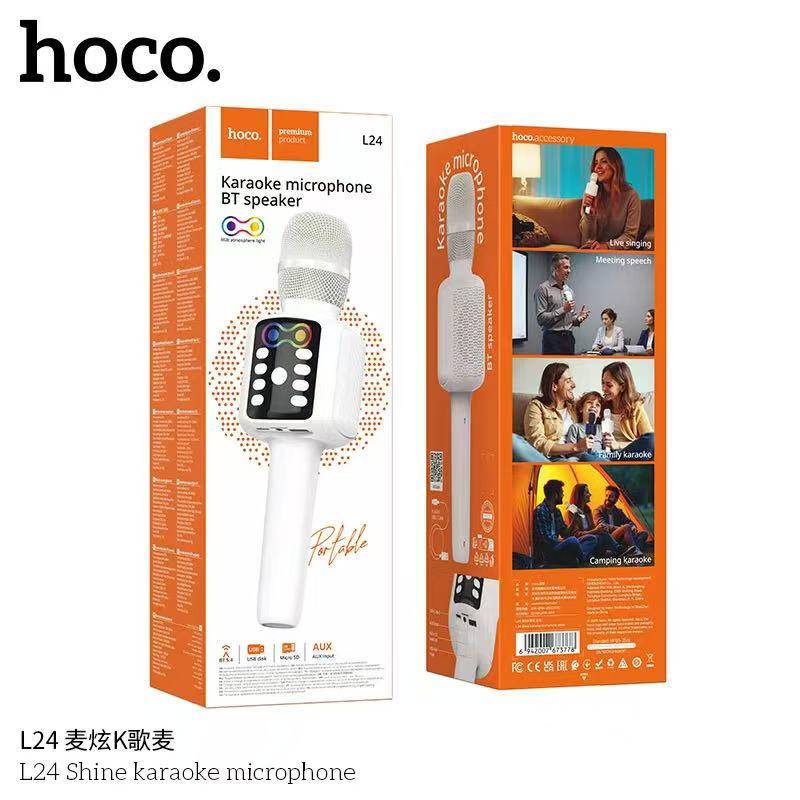 HOCO L24 karaoke microphone