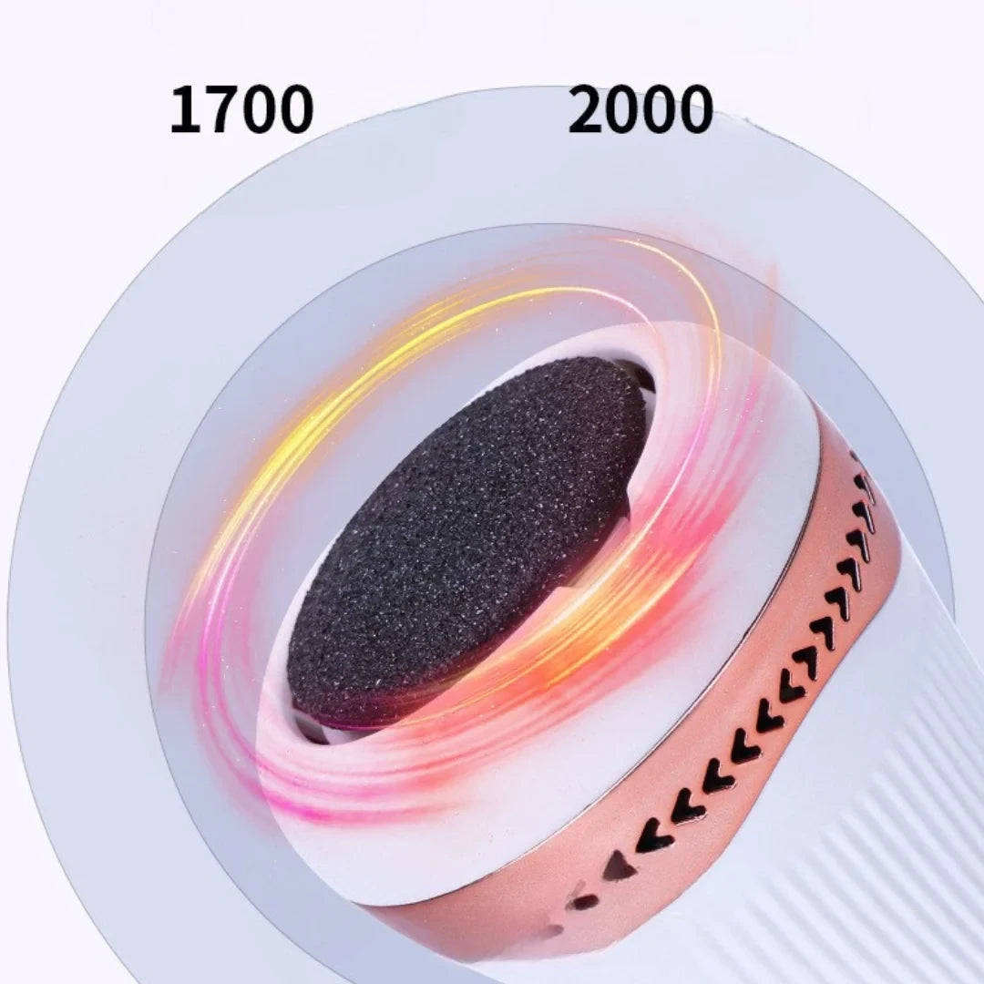 Rechargeable Electric Foot Massager & Cleaner for Dead Skin Removal