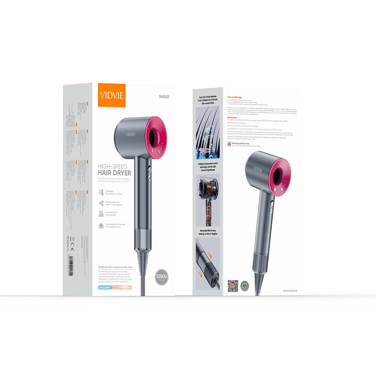 The Vidvie SHD01 High-Speed Hair Dryer