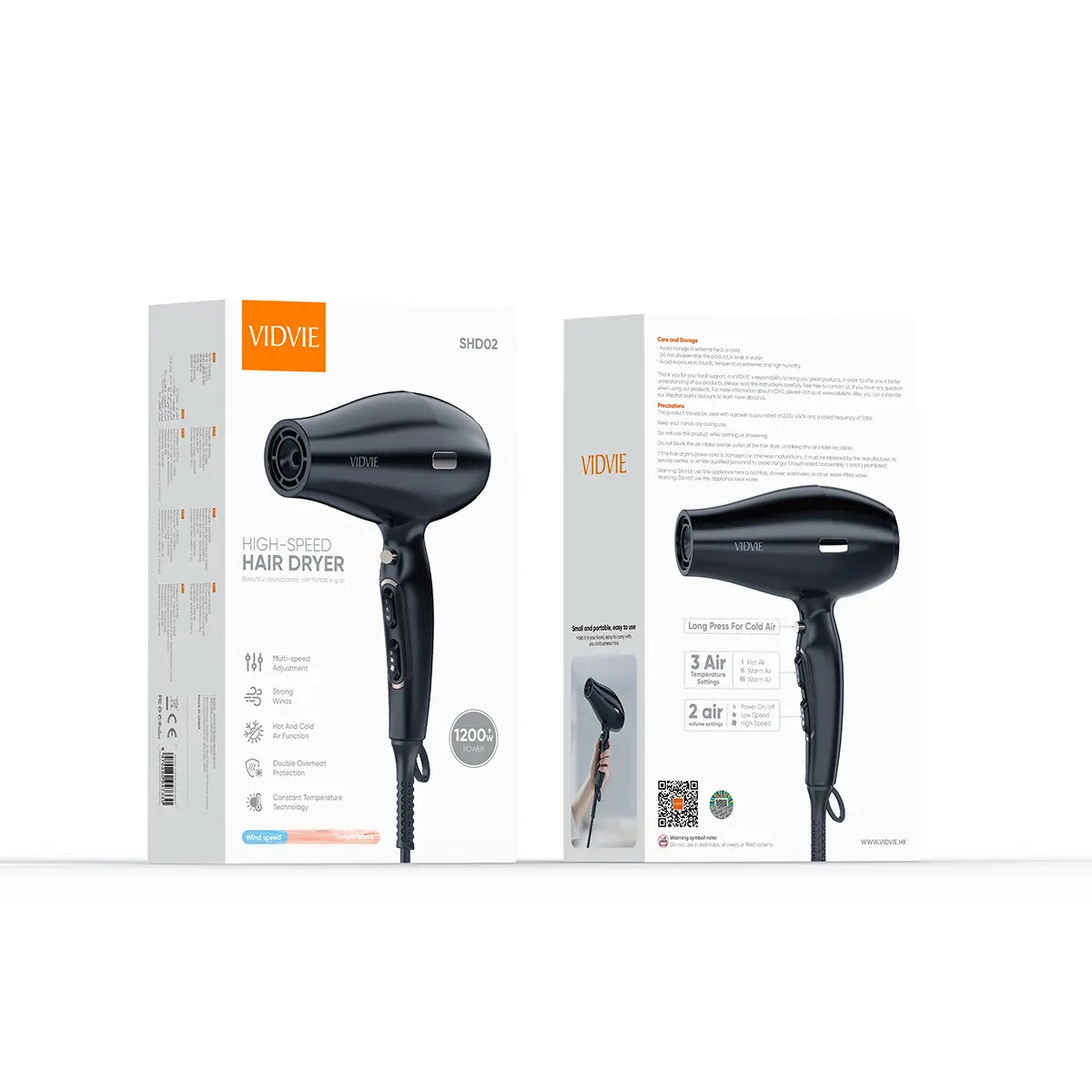The Vidvie SHD02 High-Speed Hair Dryer