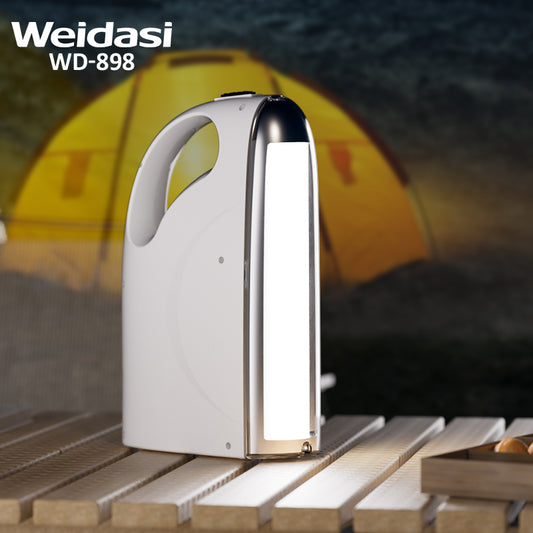 Rechargeable Handheld LED Emergency Light Super Bright 60SMD Portable Camping Lamp