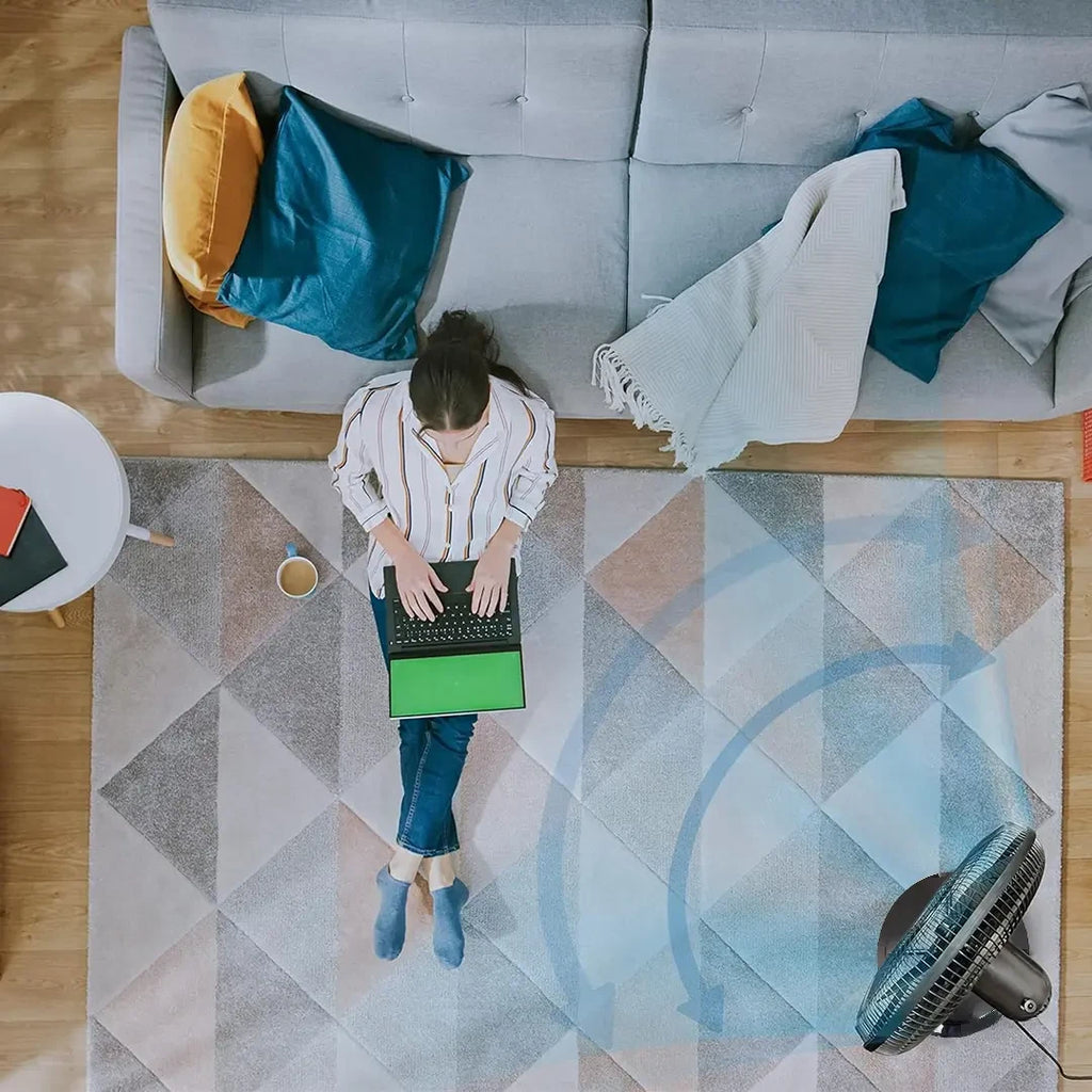 مروحة قائمة من طراز SAYONA SSF-2479 مقاس 18 بوصة