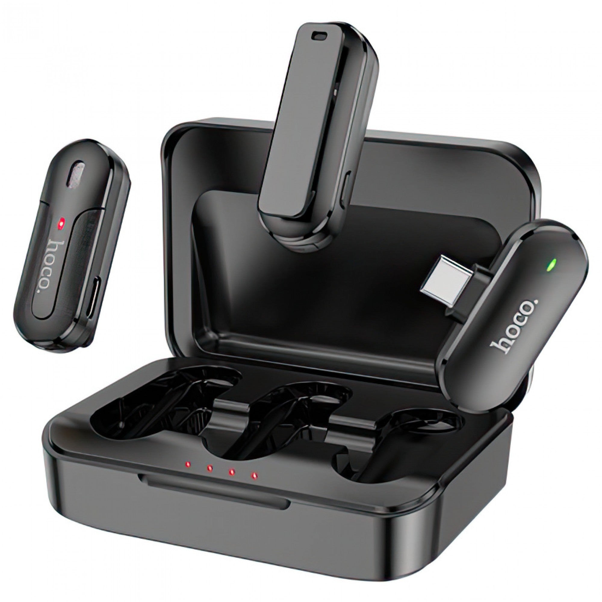 ميكروفون مزدوج من Hoco DI56 لافاليير لنوع C أو iPhone