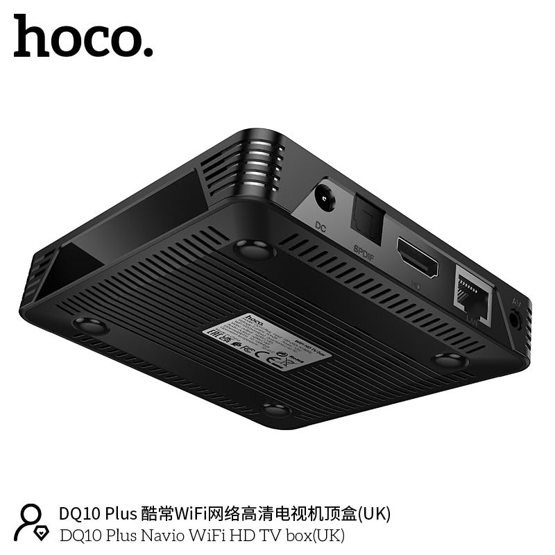 HOCO DQ10 Plus WIFI 4K UHD TV Box