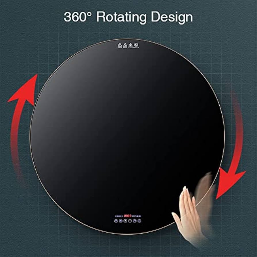 Electric Warming Tray Round Food Warmer Hot Plate 80cm