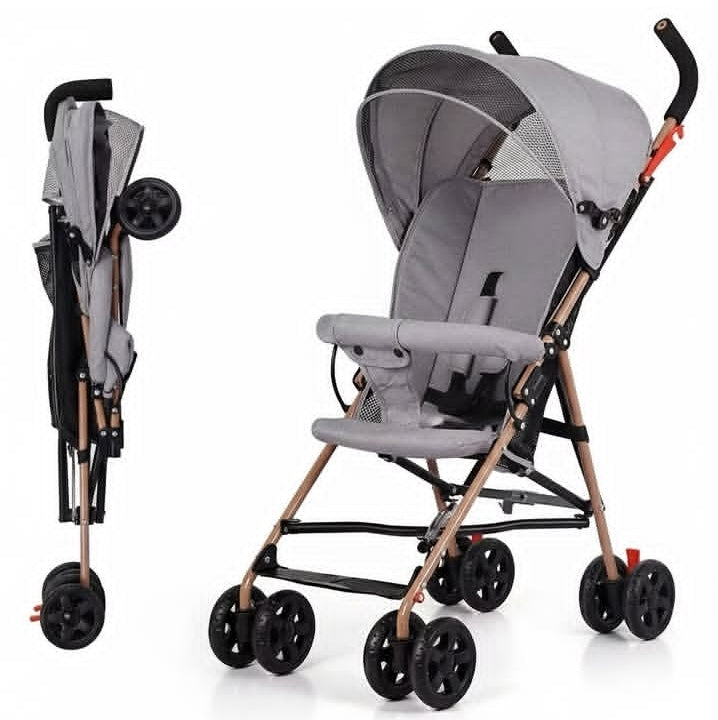 Easy-Folding Baby Stroller