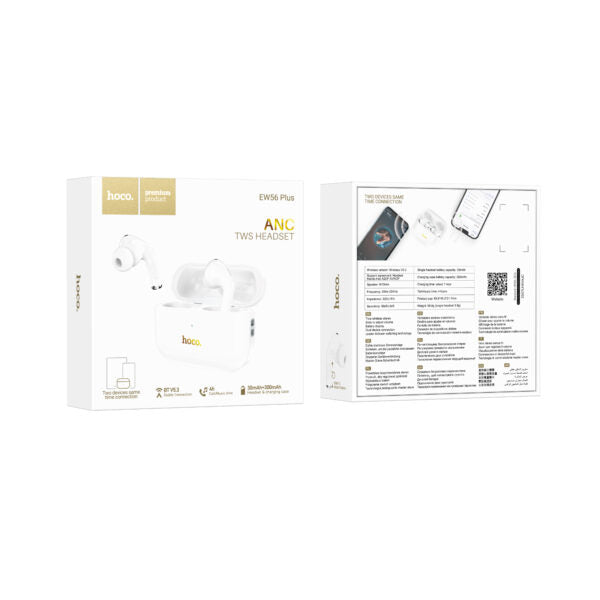 سماعة رأس لاسلكية بتقنية البلوتوث من هوكو EW56 Plus