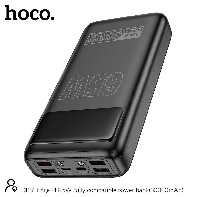 HOCO DB81 PD 65W 30000mAh Power bank With LED Light