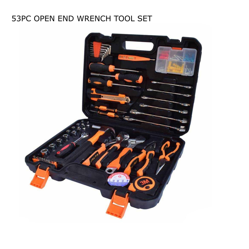 مجموعة أدوات يدوية ذكية مكونة من 53 قطعة من الكماشة الأساسية وأدوات الإصلاح المنزلية والميكانيكية ومجموعة أدوات منزلية محمولة للمبتدئين