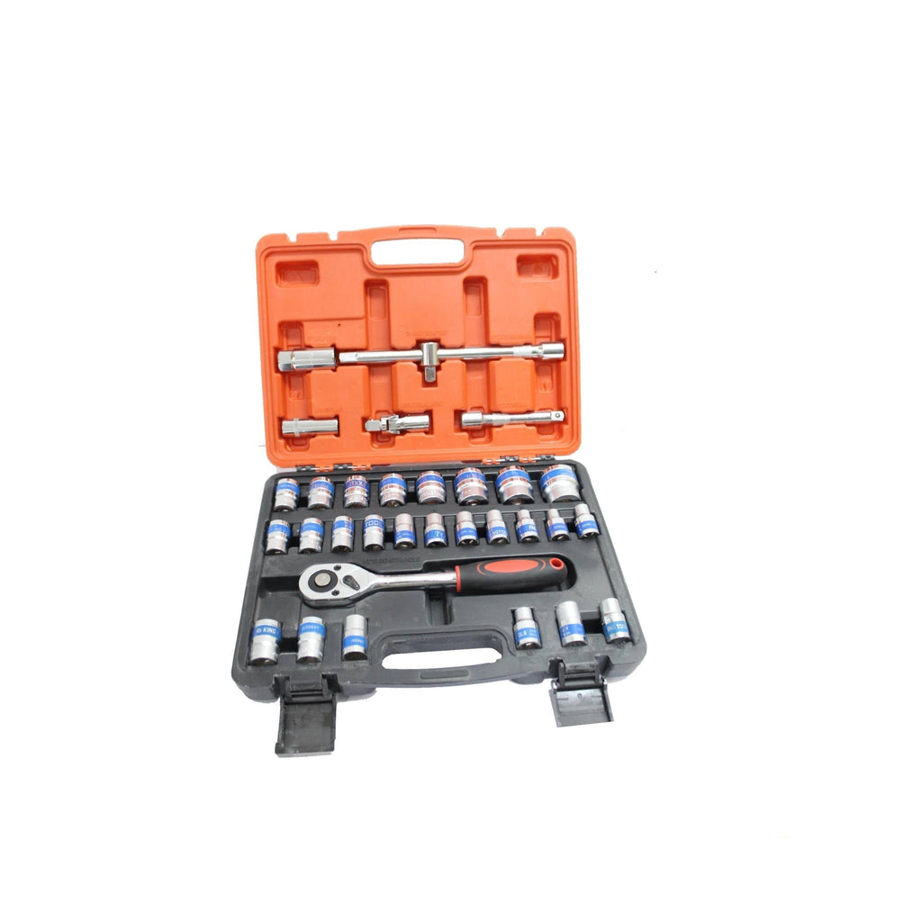 مجموعة أدوات إصلاح السيارات، مفتاح ربط، مجموعة أدوات إصلاح السيارات، صندوق أدوات مكون من 32 قطعة