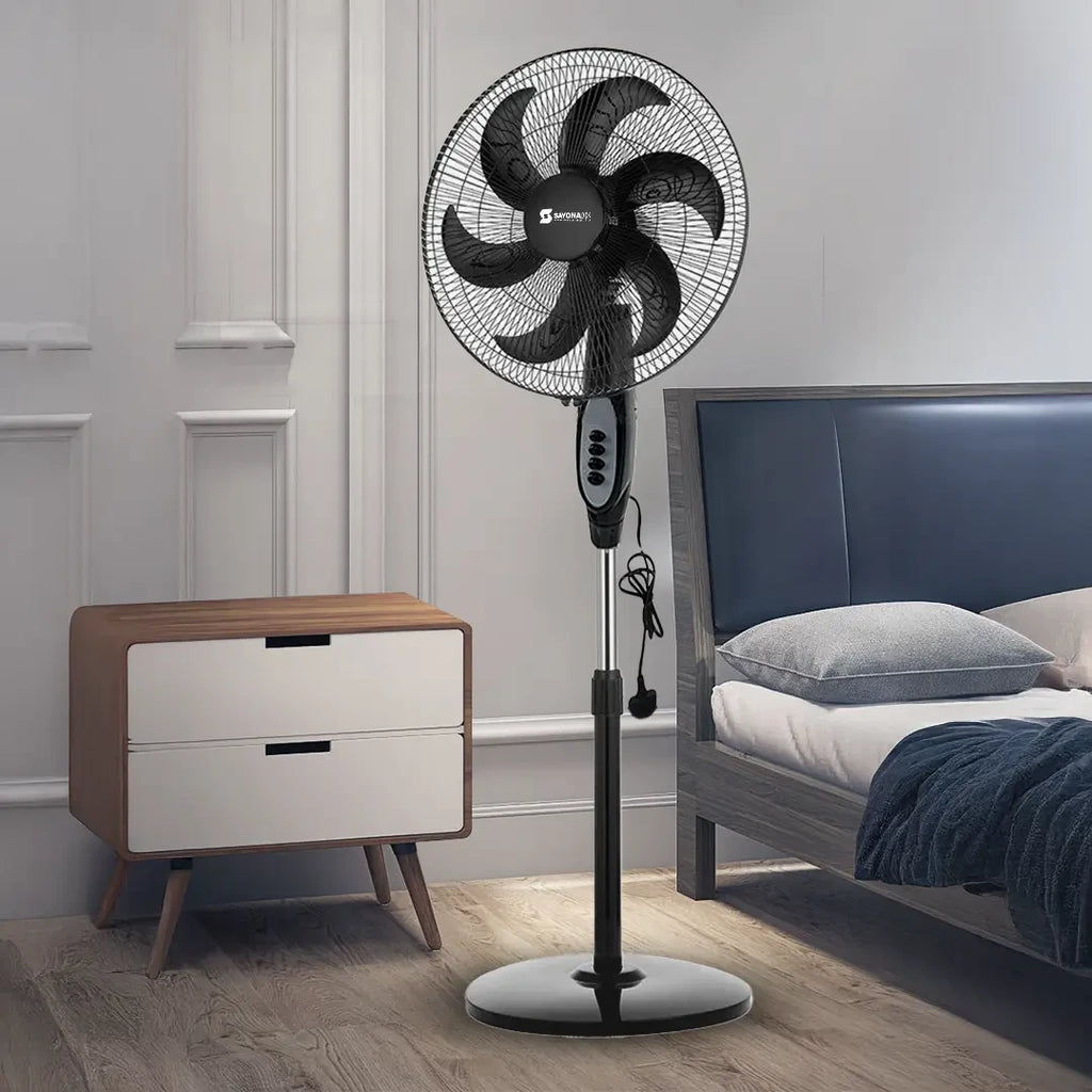 مروحة قائمة من طراز SAYONA SSF-2479 مقاس 18 بوصة