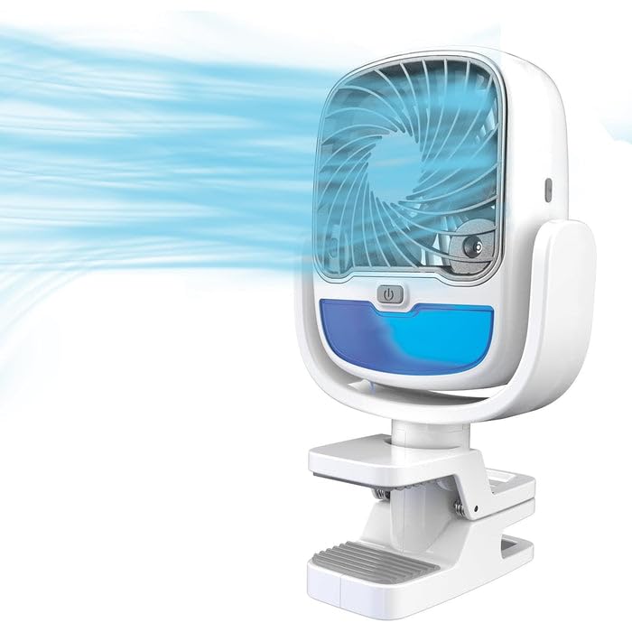 مروحة صغيرة محمولة قابلة لإعادة الشحن بثلاث سرعات