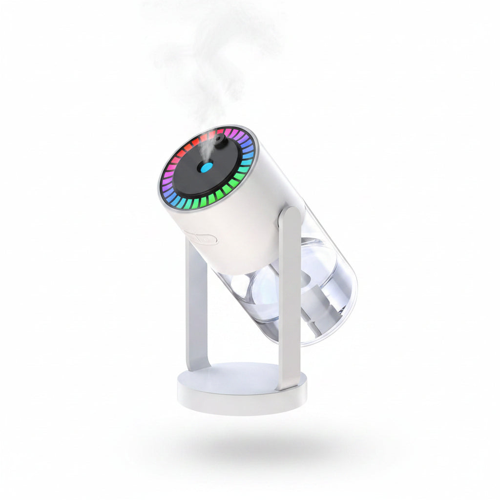 Starry Sky Top Humidifier – 280mL Cool Mist Humidifier with Night Light & Starlight