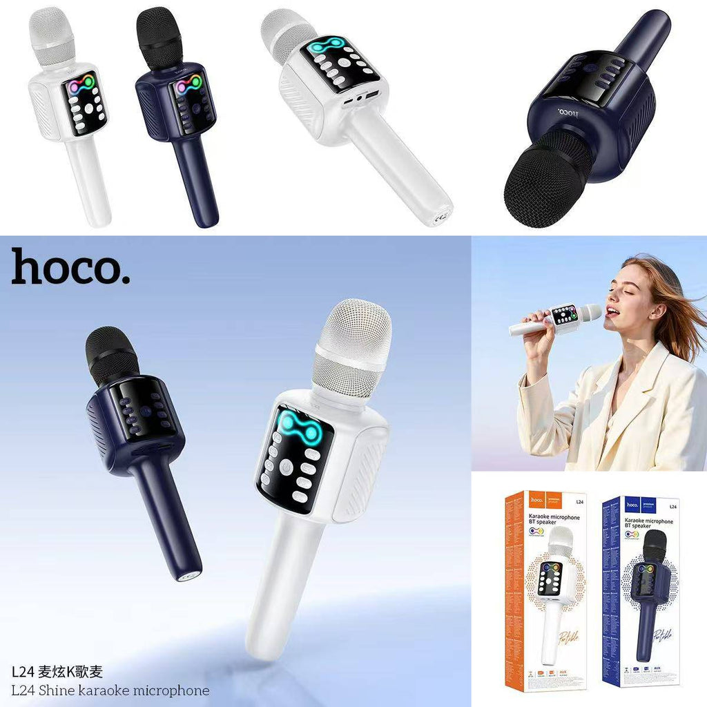 HOCO L24 karaoke microphone