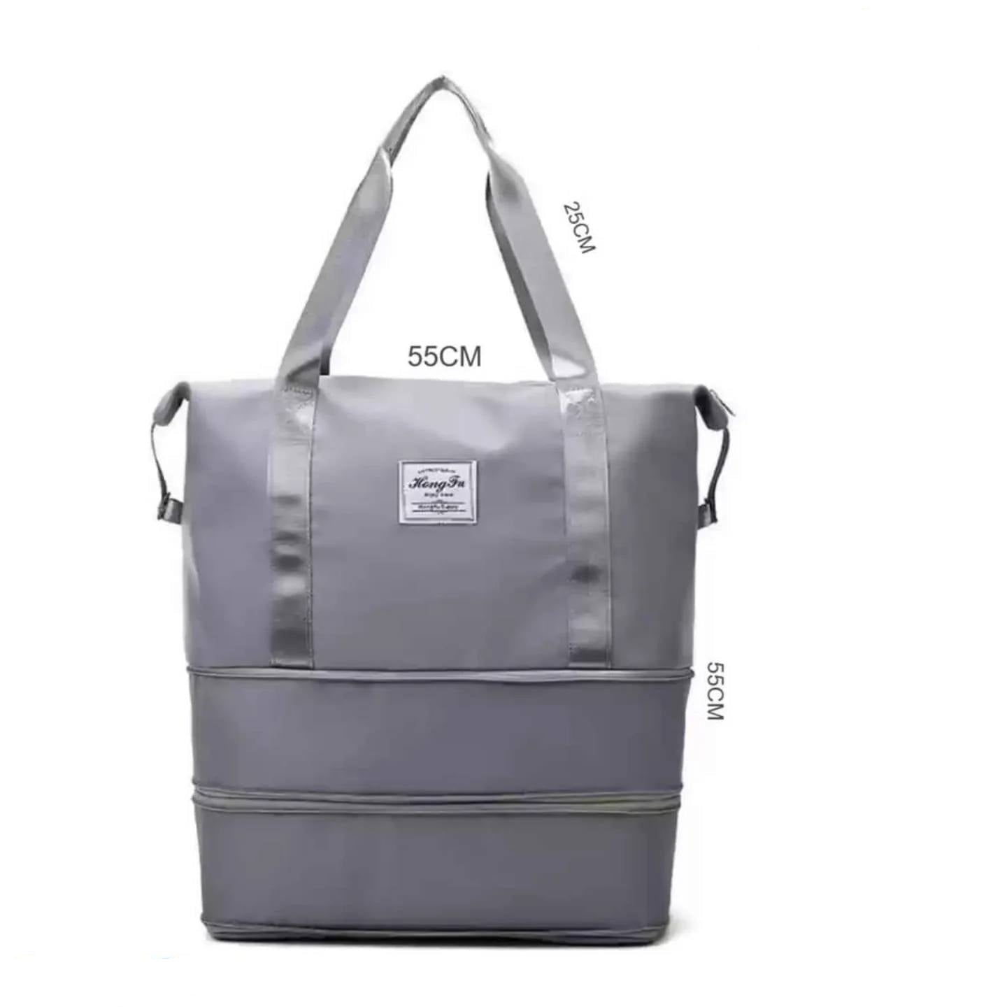 حقيبة سفر فاخرة قابلة للطي والتمديد