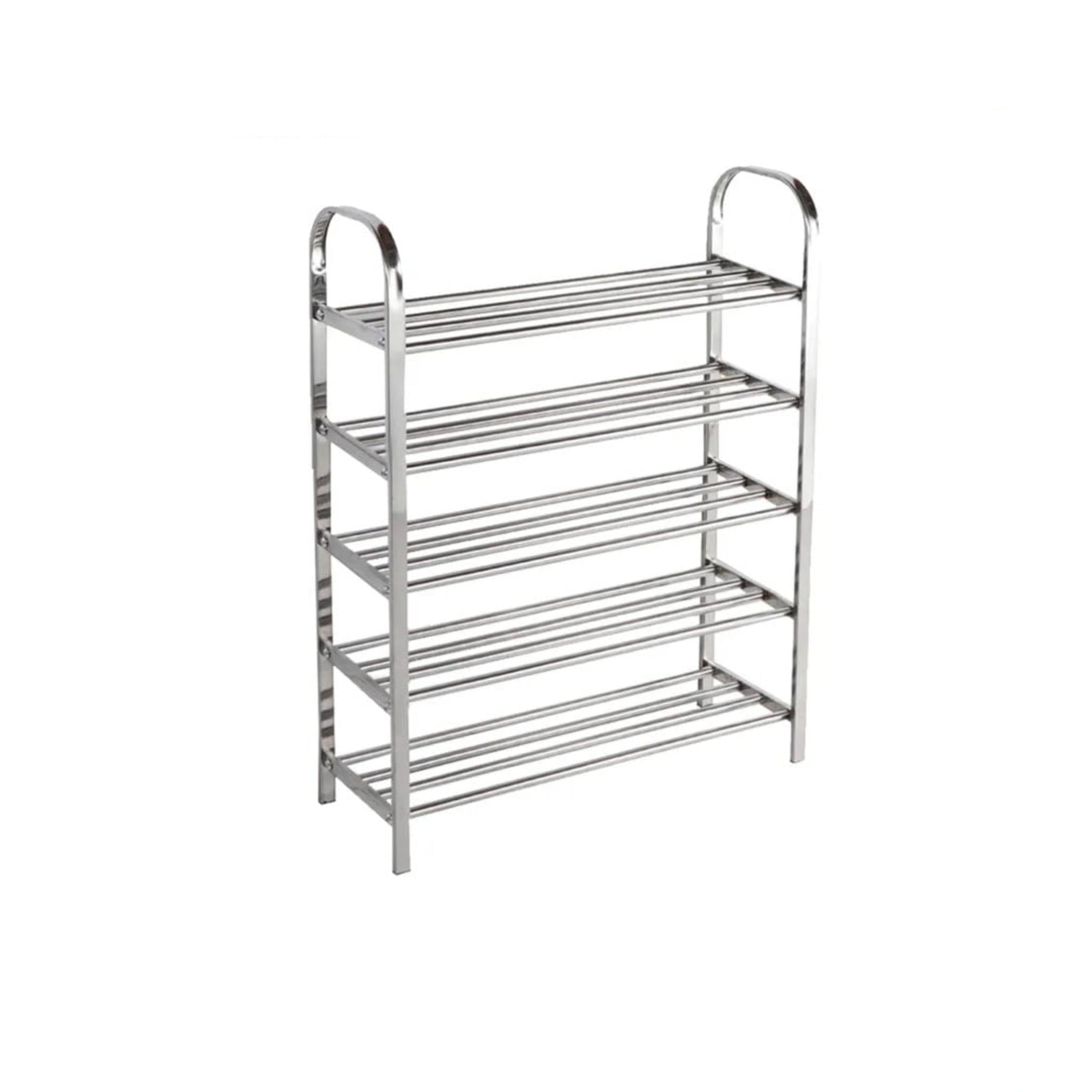 رف أحذية معدني مكون من 5 طبقات بطول 40 سم