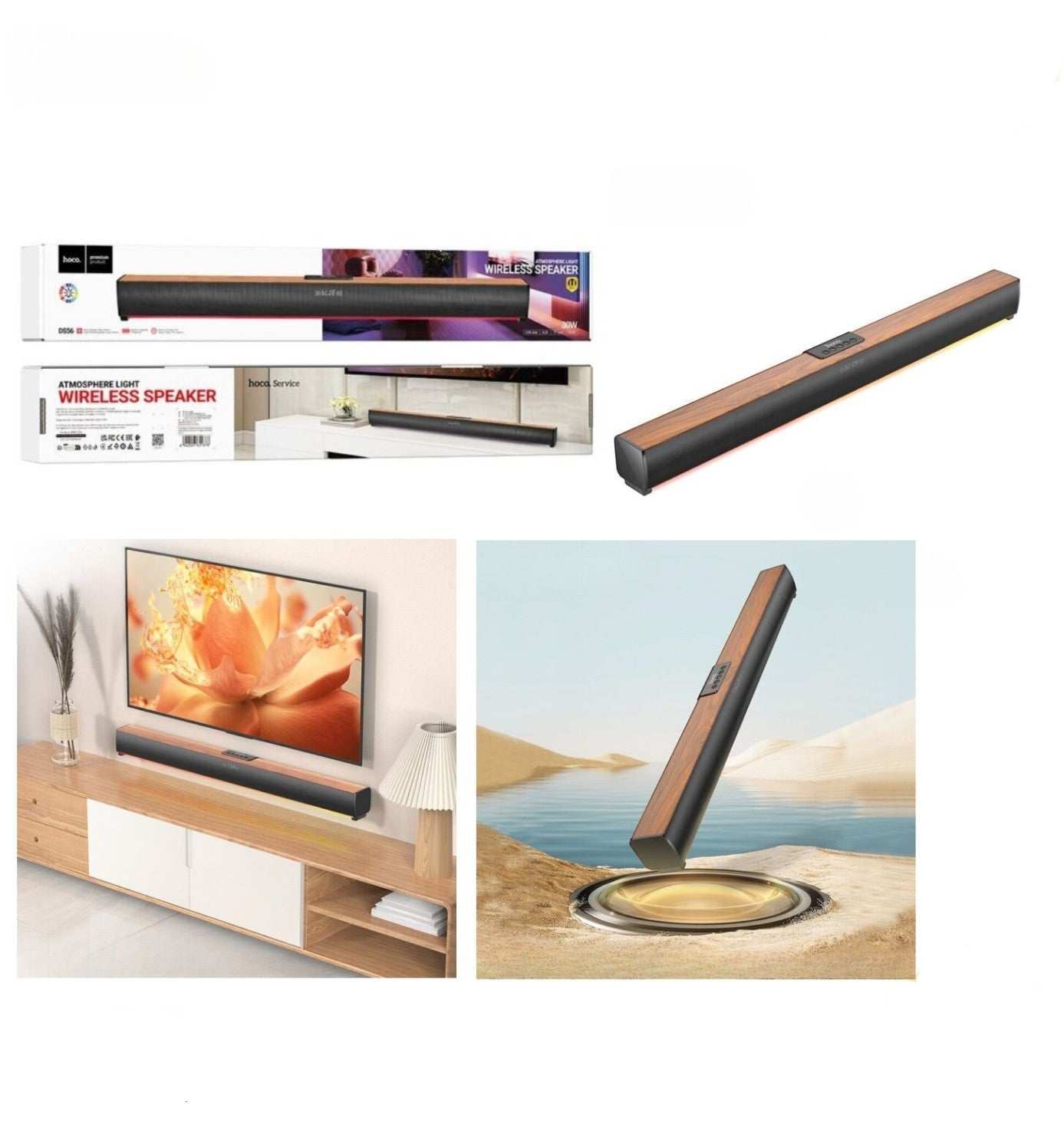 مكبر صوت لاسلكي بتقنية البلوتوث من Hoco DS56 