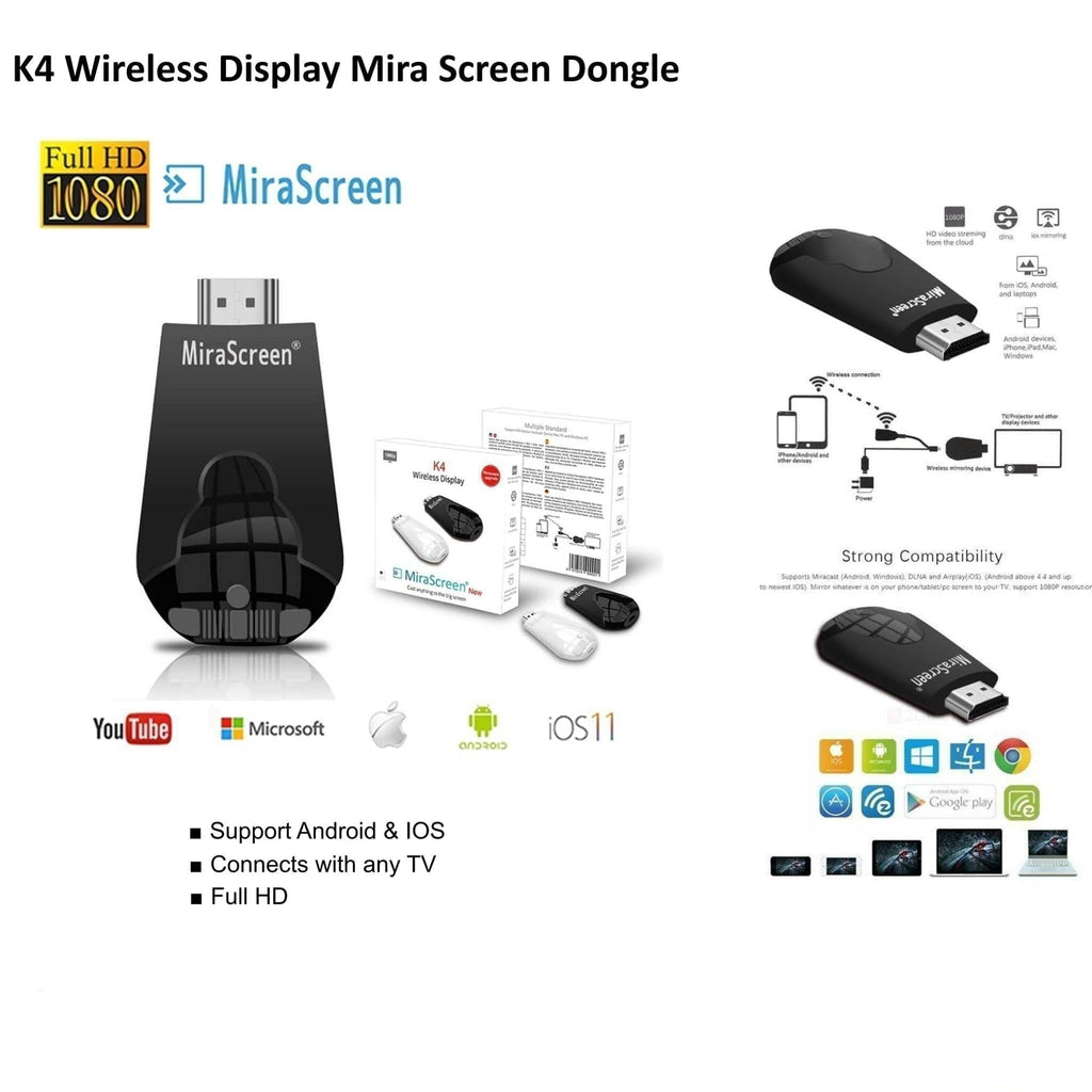 دونجل شاشة ميرا اللاسلكي K4