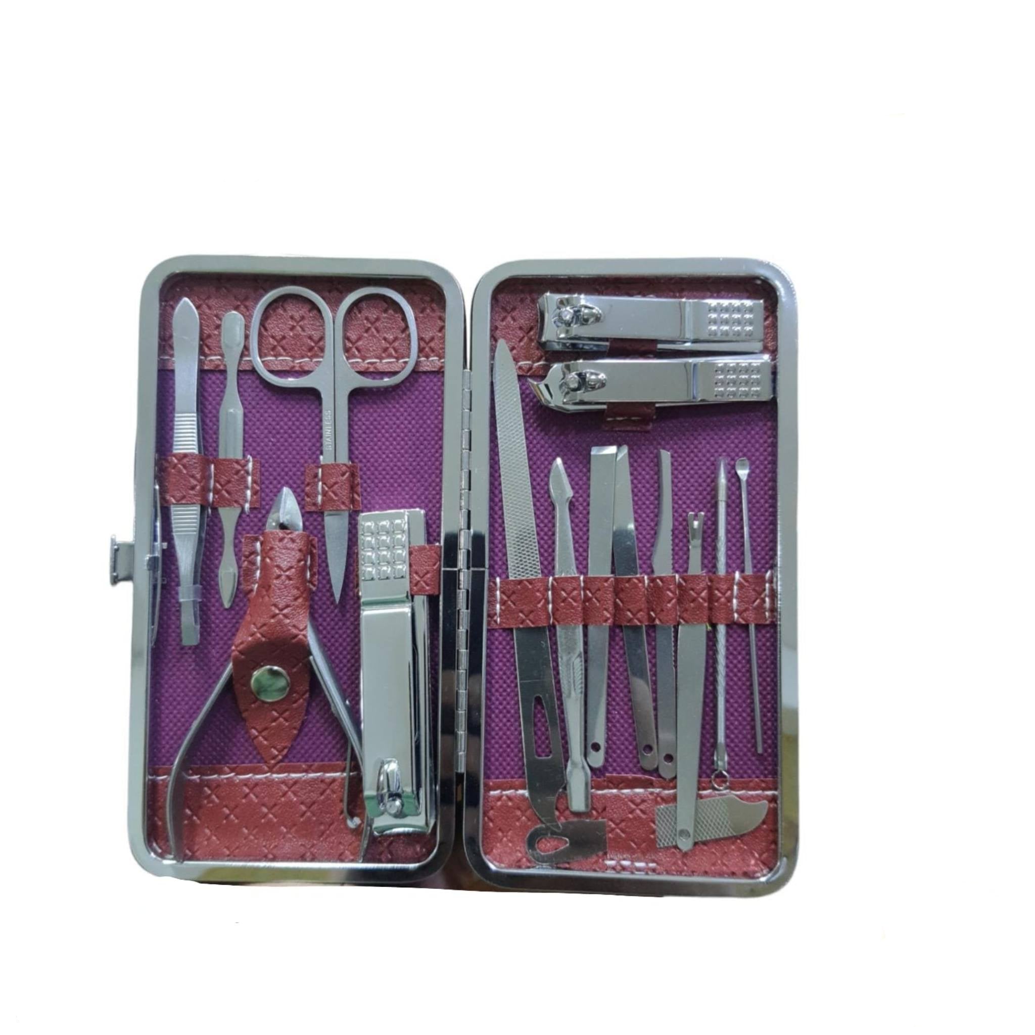 16 in 1 Manicure Set Wallet Style