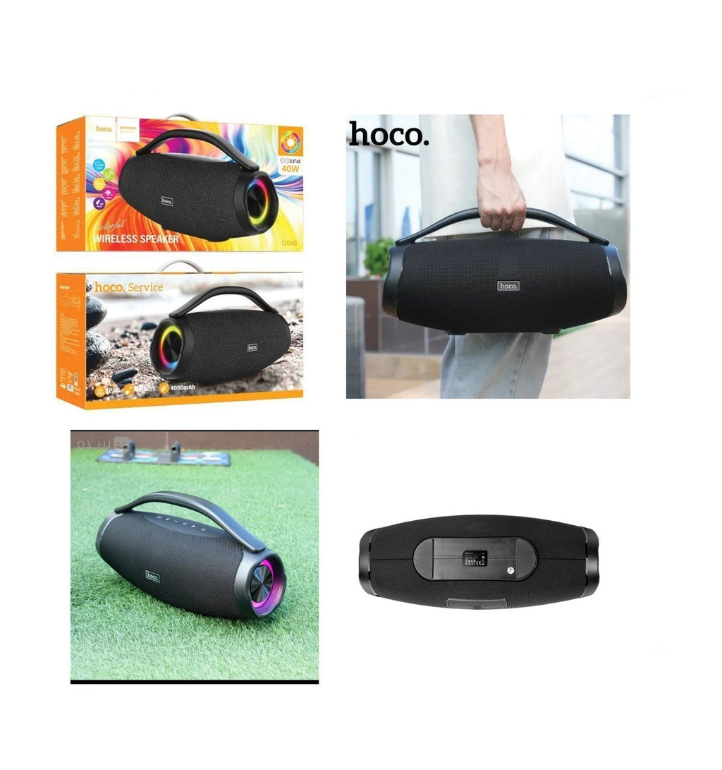 مكبر صوت لاسلكي ملون من Hoco DS48 مقاوم للماء IPX6 