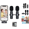 Dual Wireless Lavalier Microphone For Type C or iPhone
