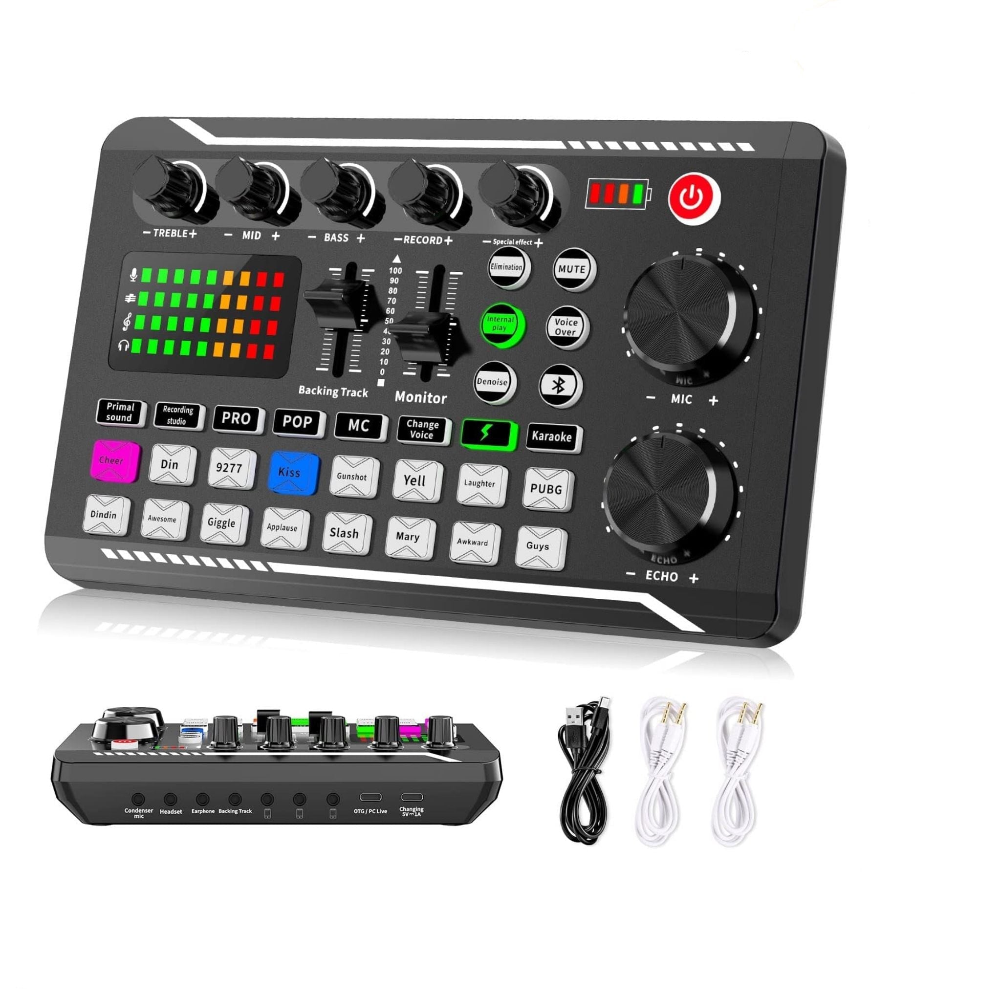 بطاقة الصوت المباشر لبودكاست F998