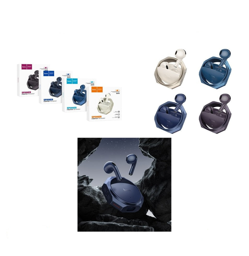 سماعات أذن HOCO EW70 اللاسلكية الحقيقية بتقنية البلوتوث وسماعات الموسيقى الرياضية عالية الدقة